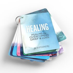 Healing Scripture Cards of Psalms for Overcoming Grief and Loss feature image