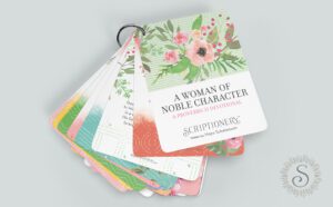 Proverbs 31 Woman Scripture Cards Banner