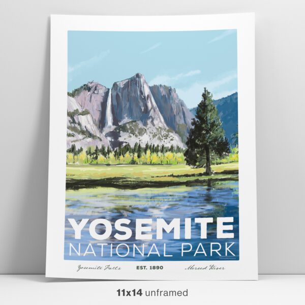 Yosemite National Park Poster 11x14 Feature Image