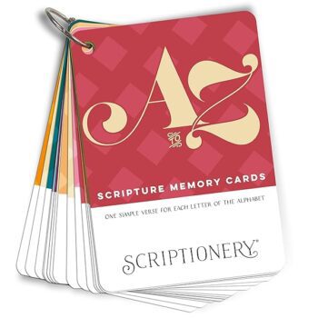 ABC Scripture Memory Cards | 26 Bible Verses for Each Letter of the Alphabet feature image