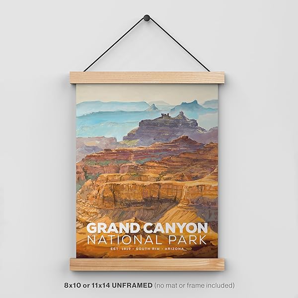 Grand Canyon National Park Poster inposter hangar (hangar not included)
