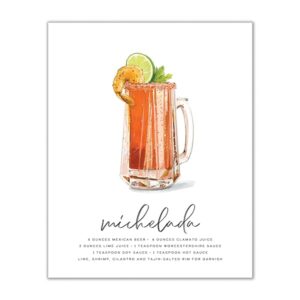 Michelada Cocktail Wall Art featured image