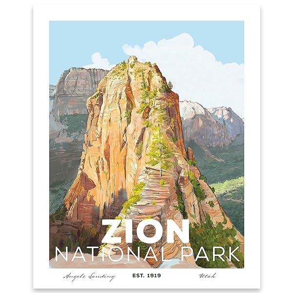 Zion National Park Poster Feature Image