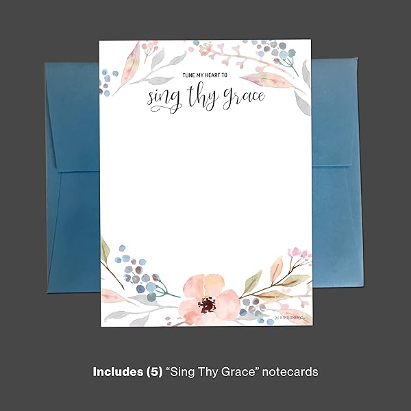 Assorted Luxurious Christian Notecard set - Jude 1:2 style image